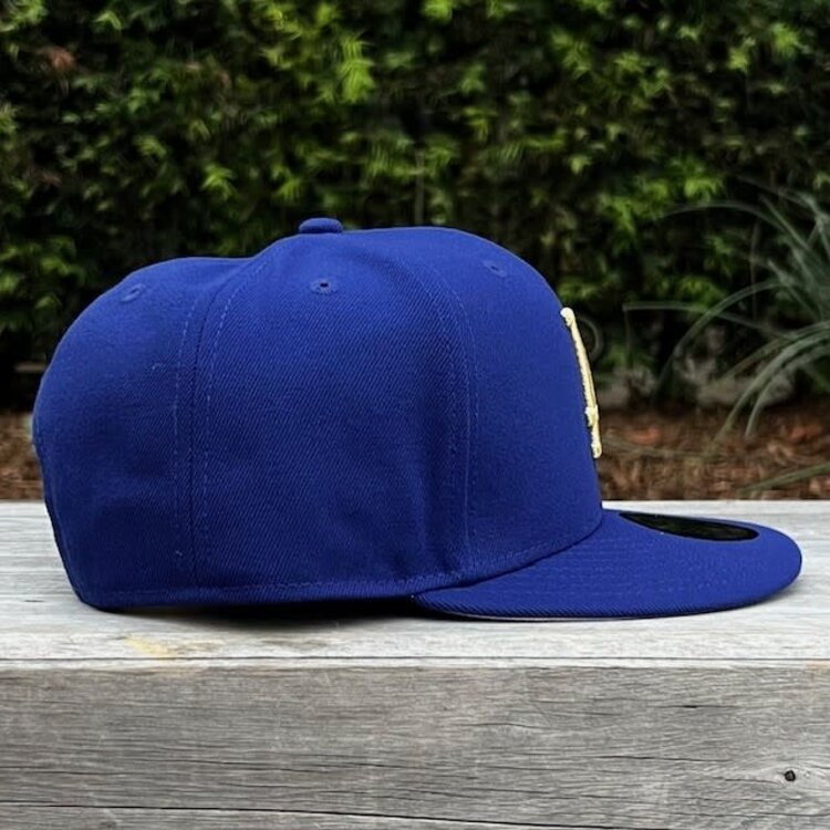 New Era LA Dodgers Royal Metallic Gold 950 Snapback