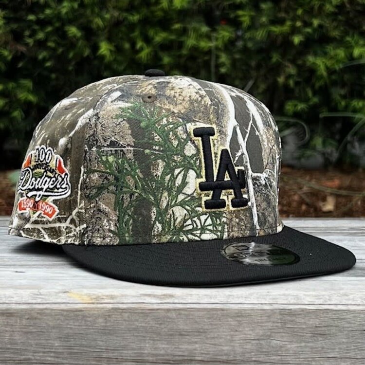 New Era LA Dodgers Real Tree/Black 100th Green UV 950