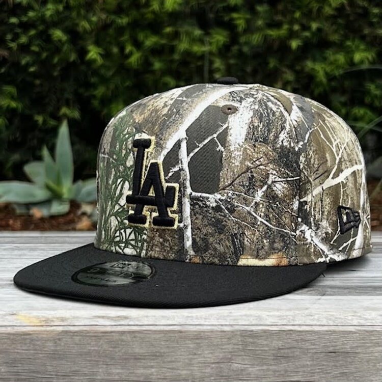 New Era LA Dodgers Real Tree/Black 100th Green UV 950