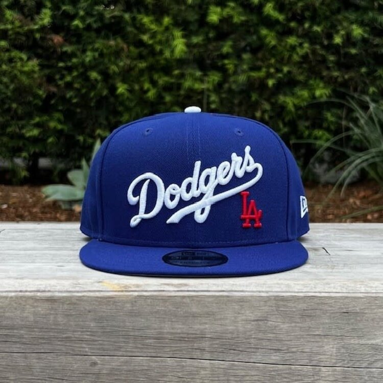 New Era LA Royal Wordmark Red LA Snapback 950