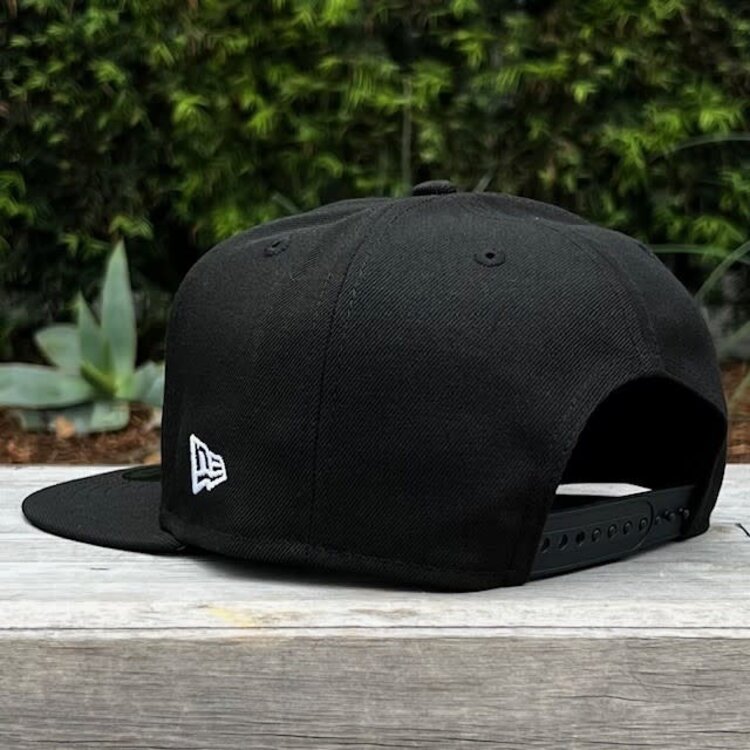 New Era LA Black Wordmark Red LA Snapback 950