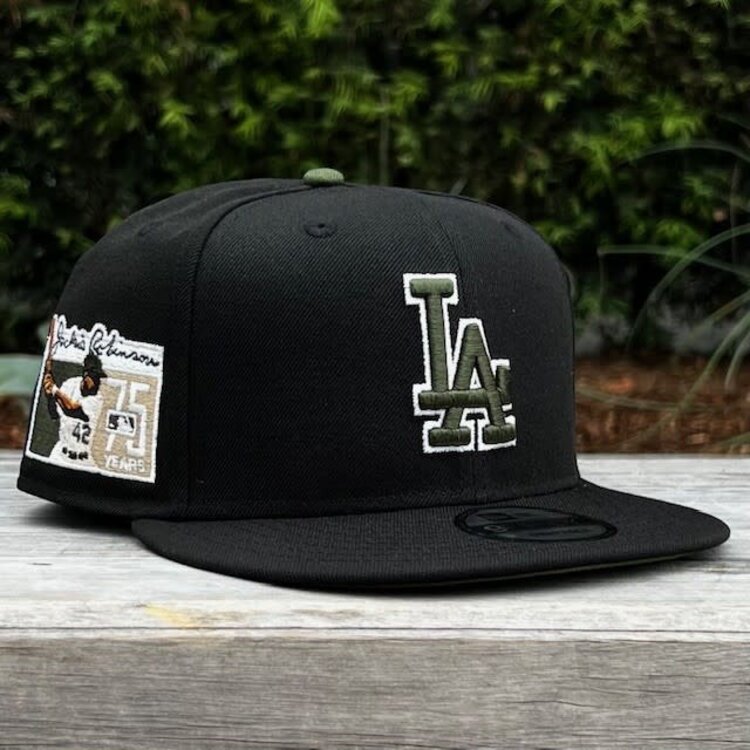New Era LA Black Army Green OL Jackie Robinson Army Green UV 950