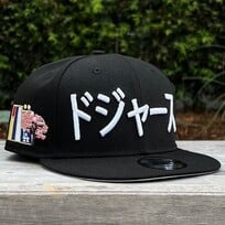 New Era LA Dodgers Black White Kanji Tokyo Series SP 950