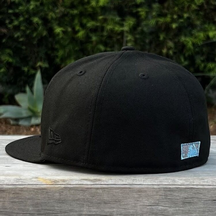 New Era Milwaukee Black Metallic Blue Gray Stadium Sky Blue UV