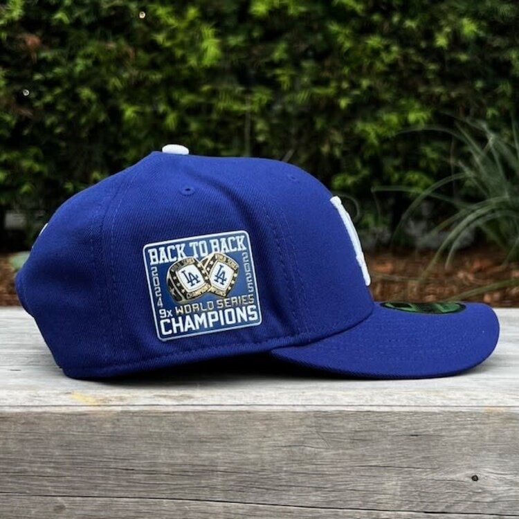 New Era LA Royal Back to Back World Series Champs Rings TPU SP 970 Stretch Snap
