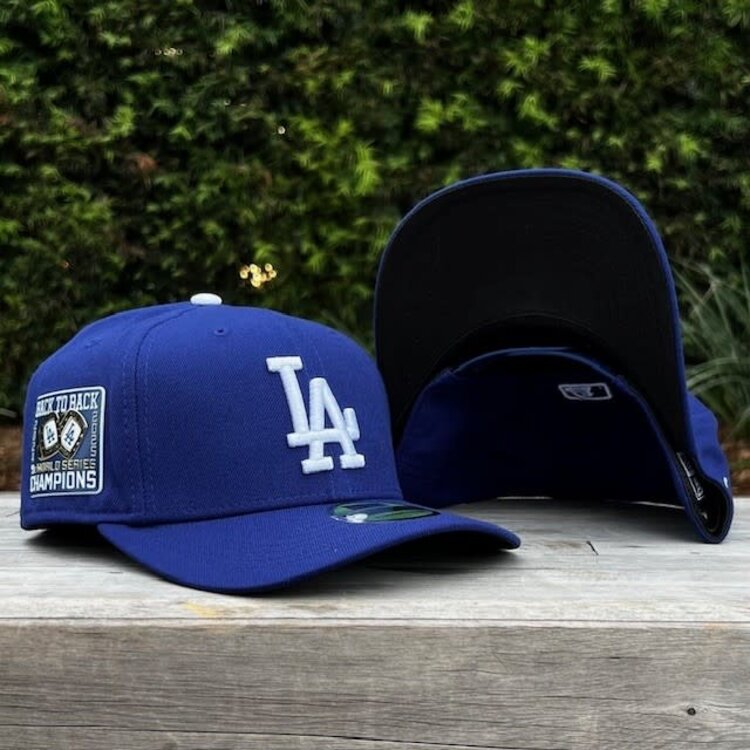New Era LA Royal Back to Back World Series Champs Rings TPU SP 970 Stretch Snap