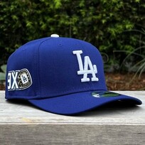 New Era LA Dodgers Royal 2025 World Series Champs 9X Ring TPU SP 970 Stretch Snap