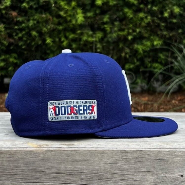 New Era LA Dodgers Royal 2025 World Series Champs Players TPU SP 950 Snapback