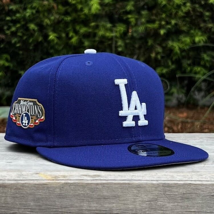 New Era LA Dodgers Royal 2025 World Series Champs Locker Room TPU SP 950 Snapback
