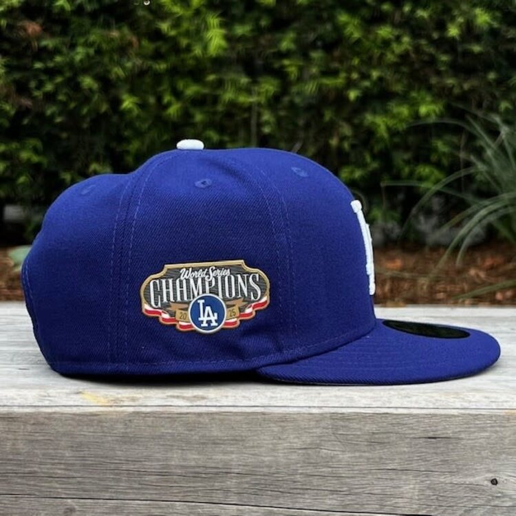 New Era LA Dodgers Royal 2025 World Series Champs Locker Room TPU SP 950 Snapback