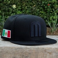 New Era Mexico Black Black "M" 950 Snapback