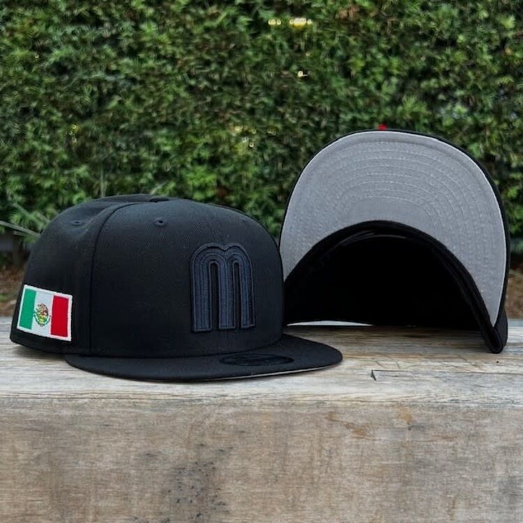 New Era Mexico Black Black "M" 950 Snapback