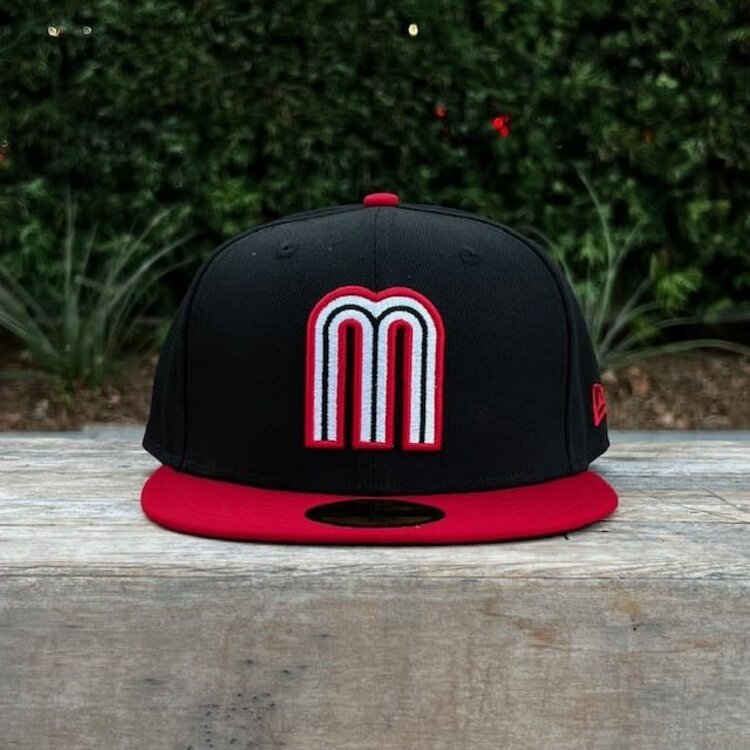 New Era Mexico Black/Red "M" w/Flag