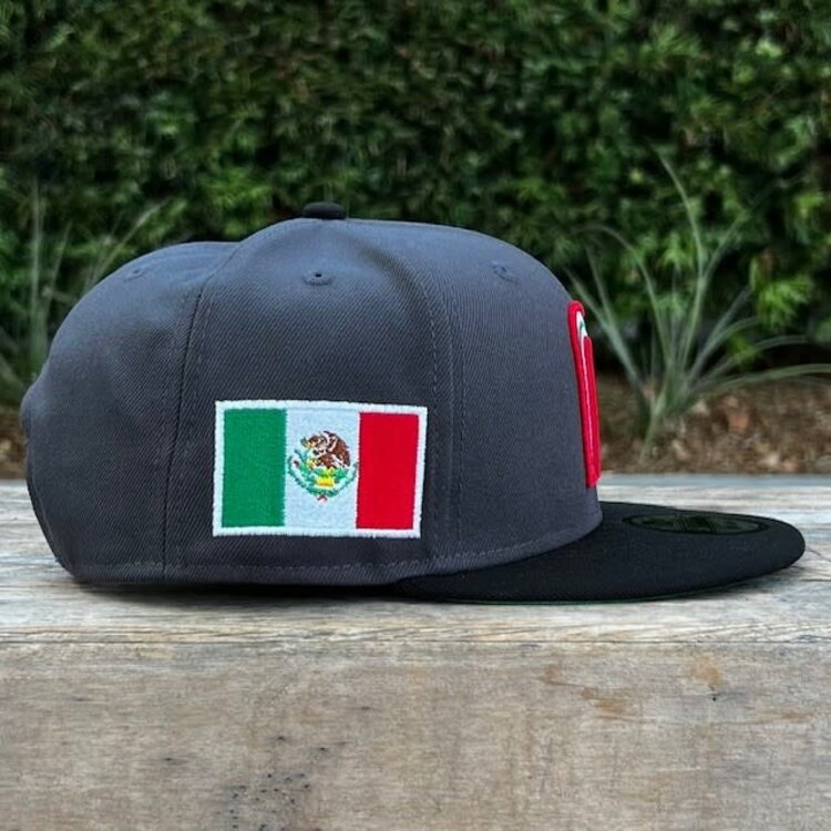 New Era Mexico Graphite /Black "M" 950 Snapback