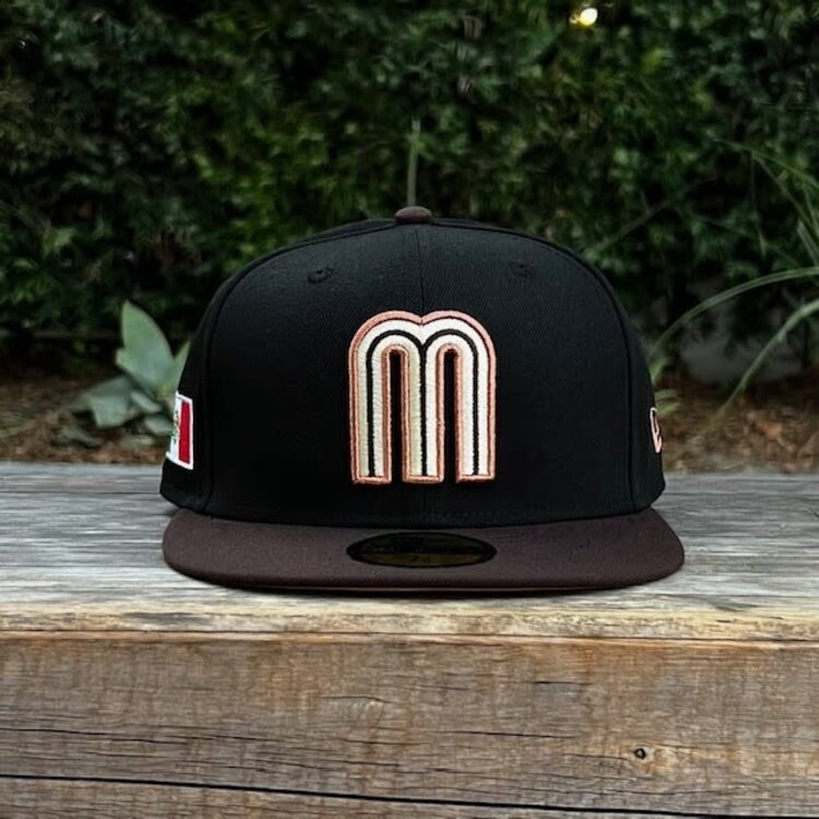 New Era Mexico "M" Black/Brown Mexico Flag SP