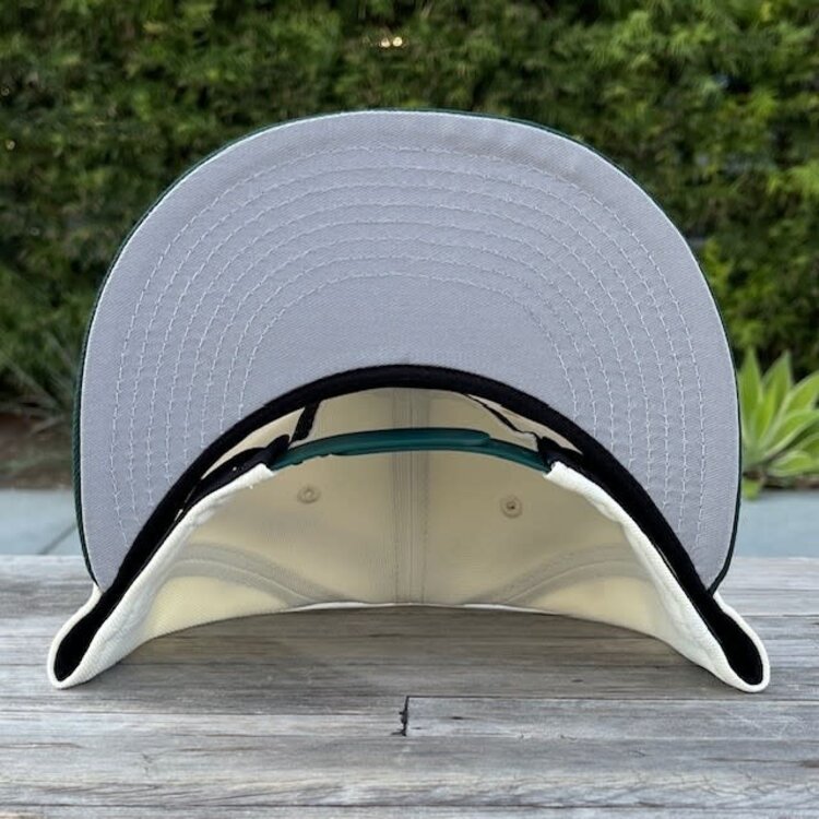 New Era LA Ivory/Dark Green 950 Snapback