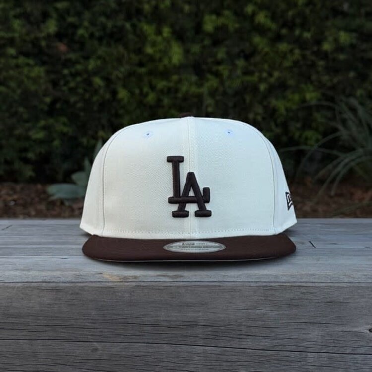 New Era LA Dodgers Ivory/Dark Brown 950 Snapback