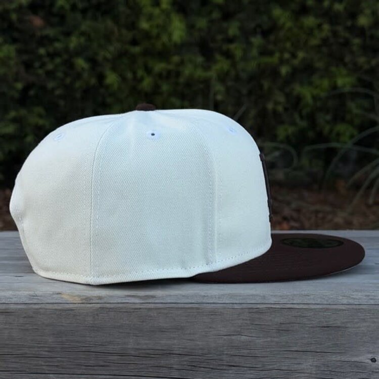 New Era LA Dodgers Ivory/Dark Brown 950 Snapback