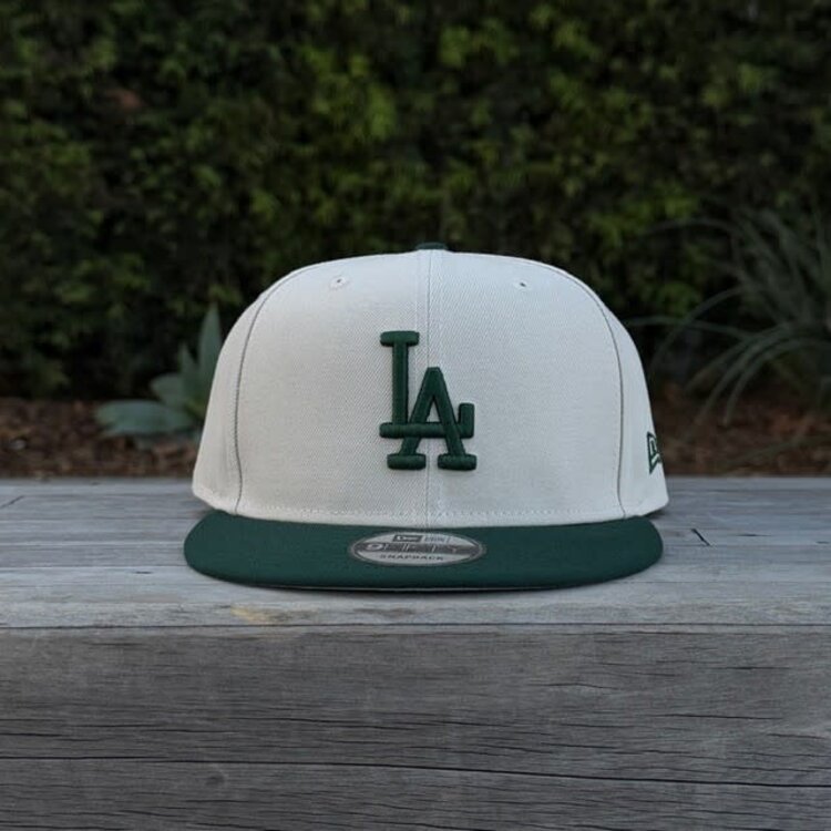 New Era LA Dodgers Stone/Dark Green 950 Snapback