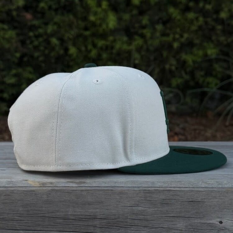 New Era LA Dodgers Stone/Dark Green 950 Snapback