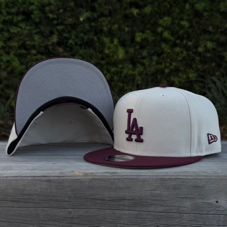 New Era LA Stone/Maroon 950 Snapback
