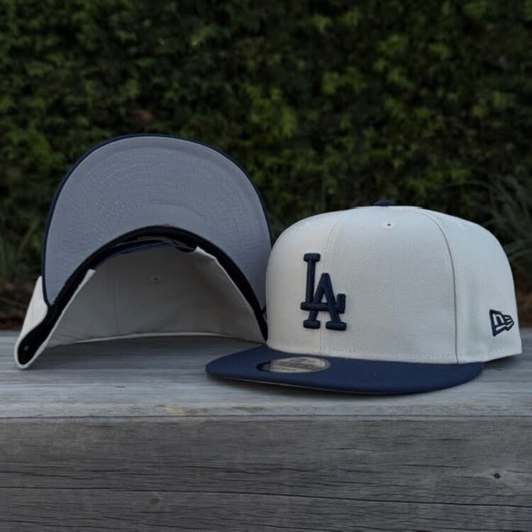 New Era LA Dodgers Stone/Navy 950 Snapback