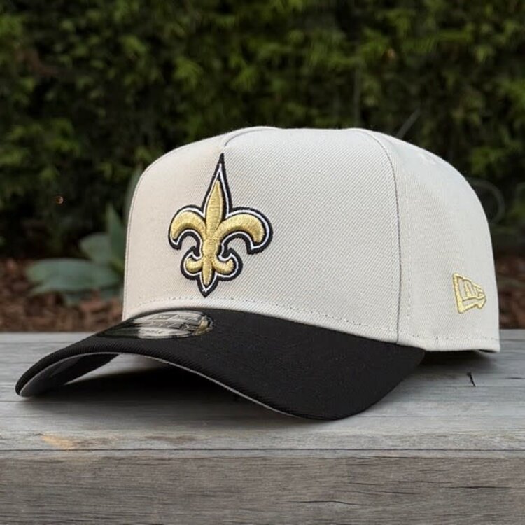 New Era Saints Stone/Black Team 30th Anniversary 940 A-Frame