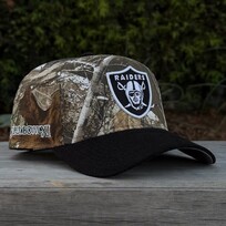 New Era Raiders Real Tree/Black Corduroy SBXI 940 A-Frame