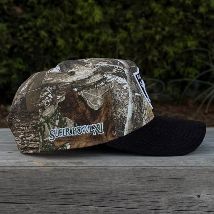 New Era Raiders Real Tree/Black Corduroy SBXI 940 A-Frame