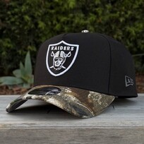 New Era Raiders Black/Real Tree 940 A-Frame