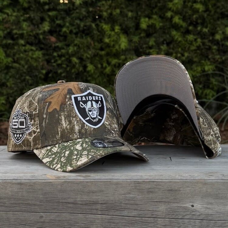 New Era Raiders Real Tree 50 Years 940 A-Frame