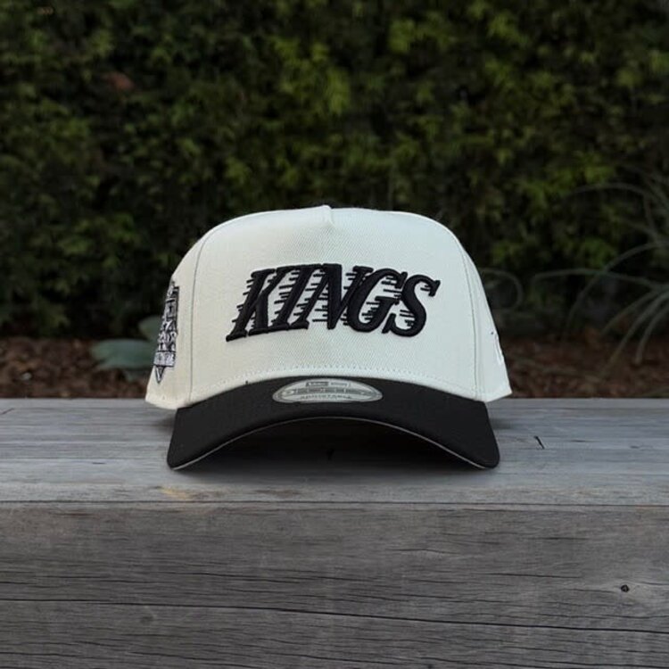 New Era LA Kings Wordmark Ivory/Black 2002 ASG 940 A-Frame