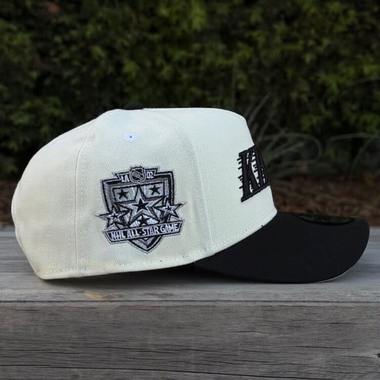 New Era LA Kings Wordmark Ivory/Black 2002 ASG 940 A-Frame