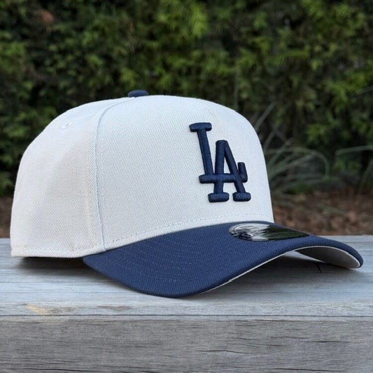 New Era LA Dodgers Stone/Dark Blue 940 A-Frame