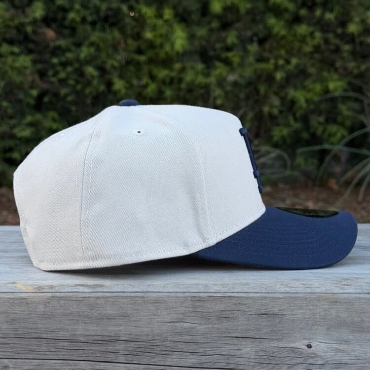 New Era LA Dodgers Stone/Dark Blue 940 A-Frame
