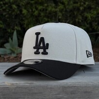 New Era LA Dodgers Stone/Black 940 a-frame