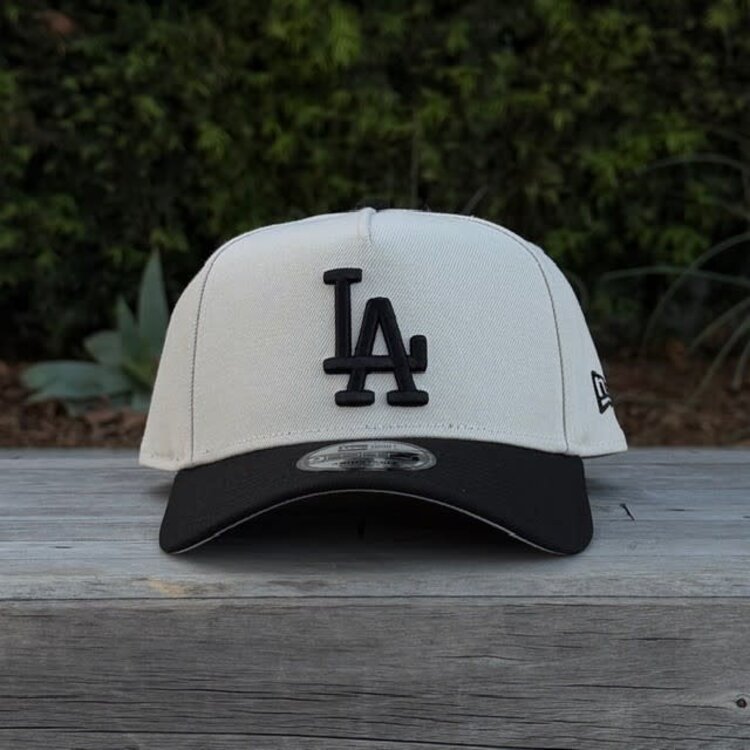 New Era LA Dodgers Stone/Black 940 a-frame
