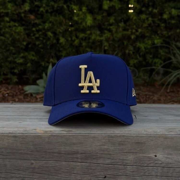 New Era LA Dodgers Royal Metallic Gold 940 a-frame
