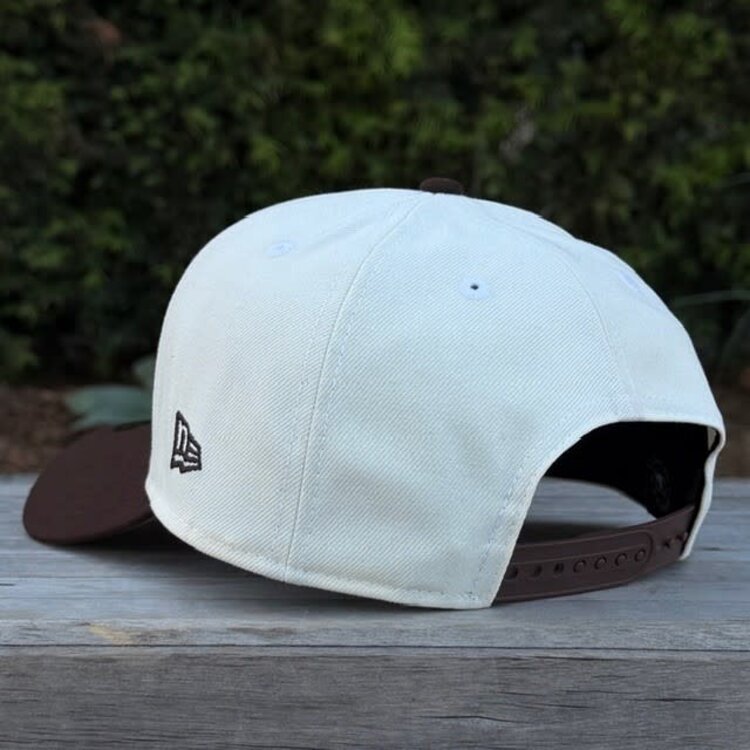 New Era LA Dodgers Ivory/Dark Brown 940 A-Frame