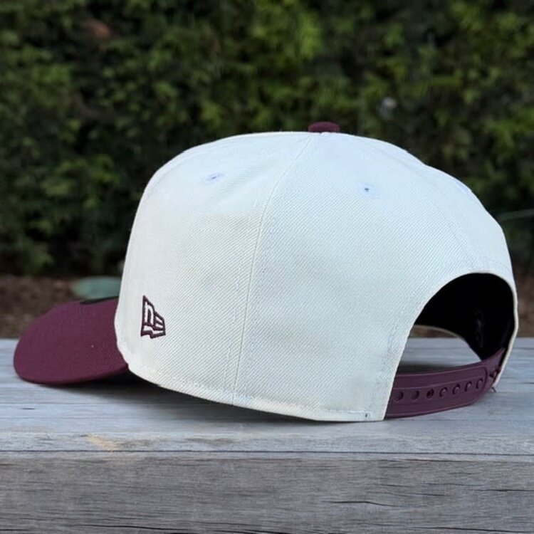 New Era LA Dodgers Ivory/Maroon 940 A-Frame