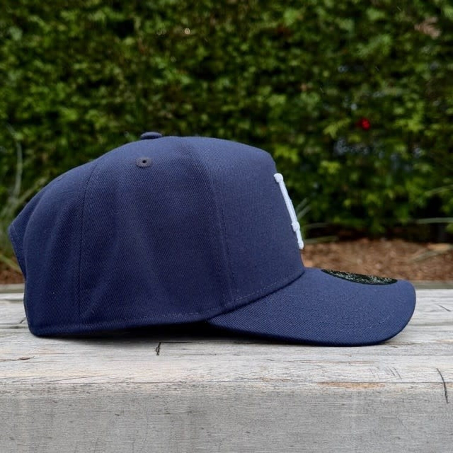 LA Dodgers Midnight Navy White 940 a-frame - The Locker Room of Downey