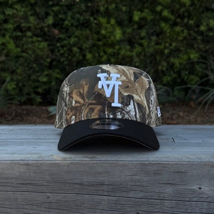 New Era LA Dodgers Upside Down Real Tree/Black 940 A-Frame