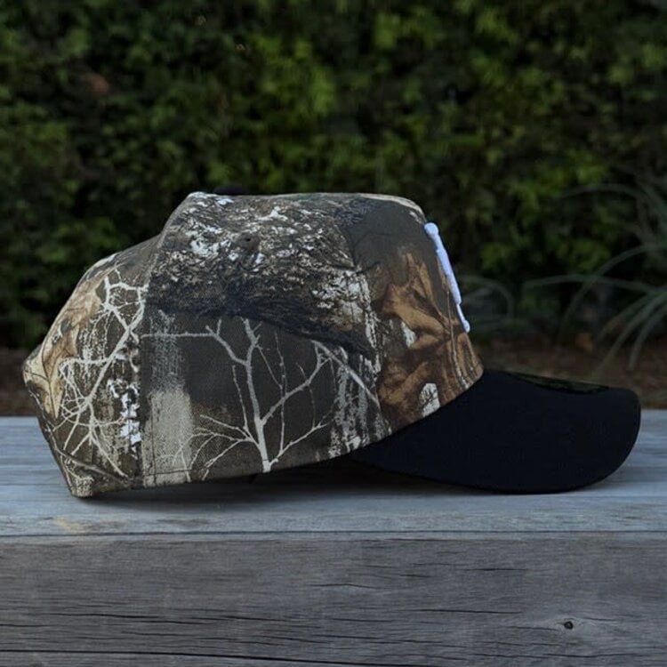 New Era LA Dodgers Upside Down Real Tree/Black 940 A-Frame