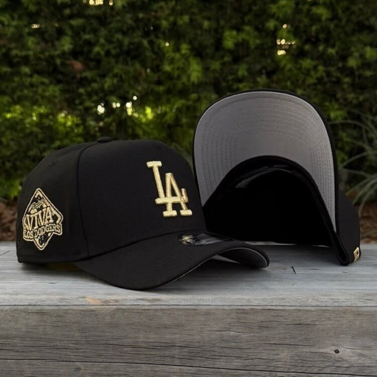 New Era LA Dodgers Black Metallic Gold Viva SP 940 A-Frame