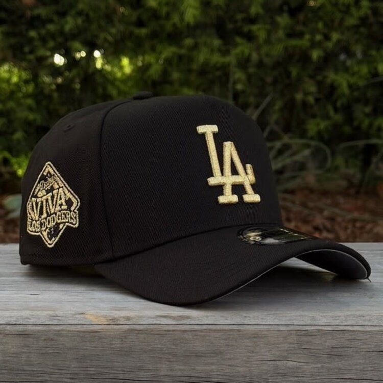 New Era LA Dodgers Black Metallic Gold Viva SP 940 A-Frame