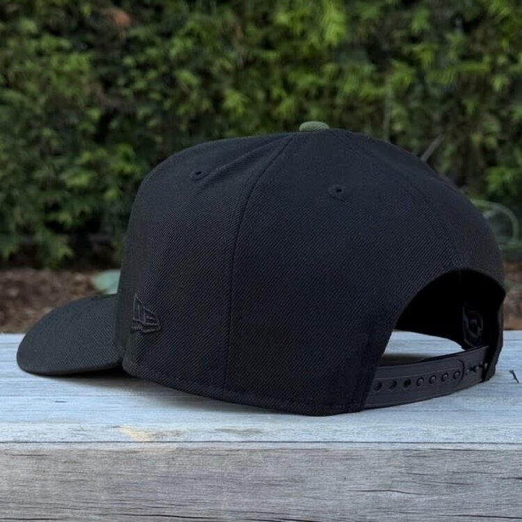 New Era LA Black Army Green OL Jackie Robinson Army Green UV 940 a-frame