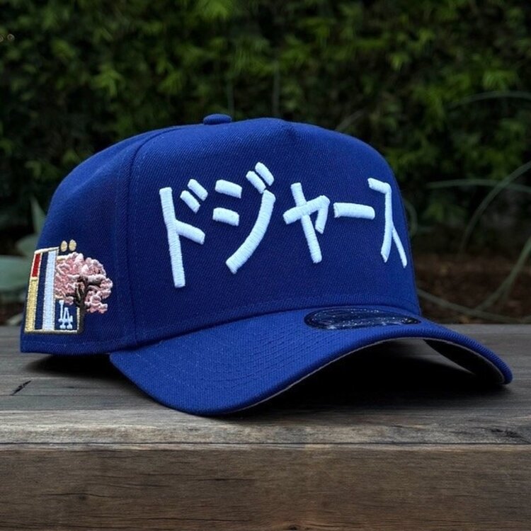 New Era LA Dodgers Royal Kanji Tokyo Series SP 940 a-frame