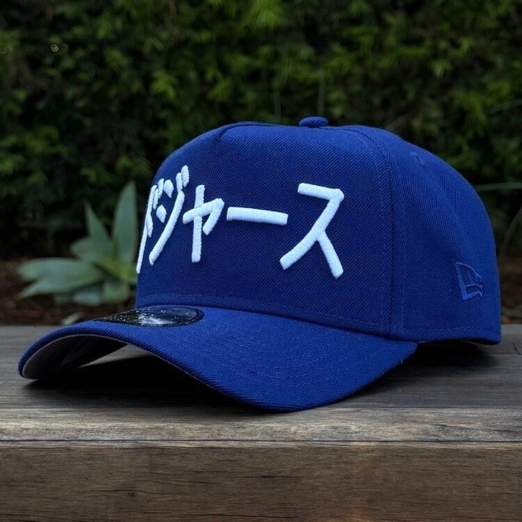 New Era LA Dodgers Royal Kanji Tokyo Series SP 940 a-frame