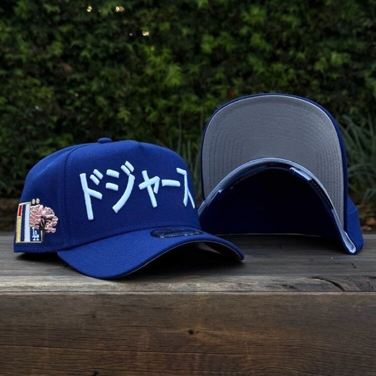 New Era LA Dodgers Royal Kanji Tokyo Series SP 940 a-frame