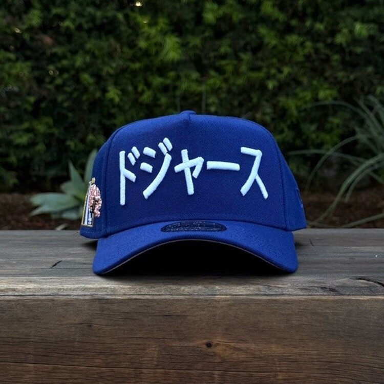New Era LA Dodgers Royal Kanji Tokyo Series SP 940 a-frame